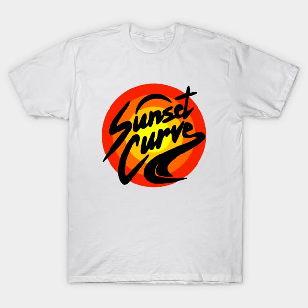 sunset curve Julie and the phantoms T-Shirt by yazriltri_dsgn